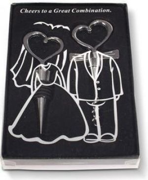 Gadget Factory Korkociąg Zakochany zestaw stalowy 5