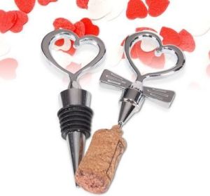 Gadget Factory Korkociąg Zakochany zestaw stalowy 9