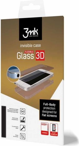 3MK szkło hybrydowe i folia flexibleglass 3D iphone 7/8 plus 1
