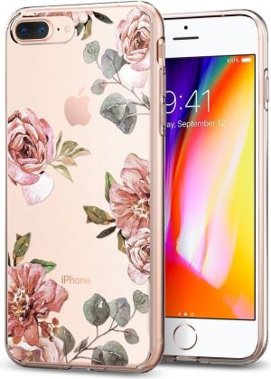 Spigen Etui Liquid Crystal do iPhone 7/8 PLUS Aquarelle rose 1