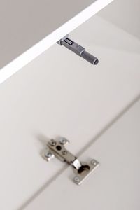 ASM Meble Komoda wisząca z półką switch sb iii czarny + led (26 ZZ SW SB3) - 40638 19