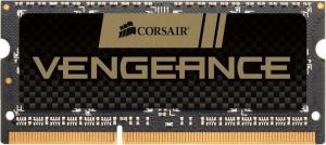 Pamięć do laptopa Corsair Vengeance, SODIMM, DDR3, 8 GB, 1600 MHz, CL10 (CMSX8GX3M1A1600C10) 1