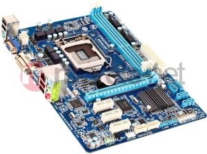 Płyta główna Gigabyte GA-H61MA-D3V Intel H61 LGA 1155 (PCX/VGA/DZW/GLAN/SATA3/USB3/RAID/DDR3) mATX 2