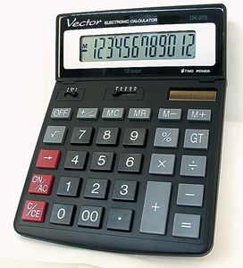 Kalkulator Casio VECTOR KAV DK-206 GR 1