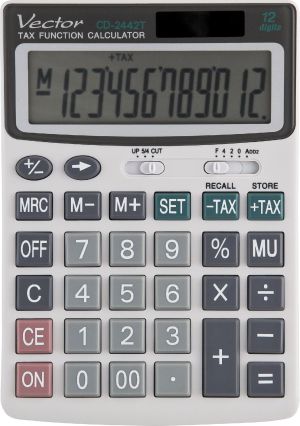 Kalkulator Casio VECTOR KAV CD-2442T 1