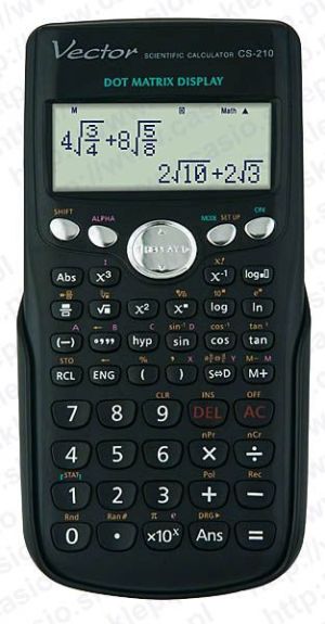 Kalkulator Casio VECTOR KAV CS-210 1