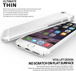 Ringke Etui Frost do iPhone 6/6s plus żółty 3