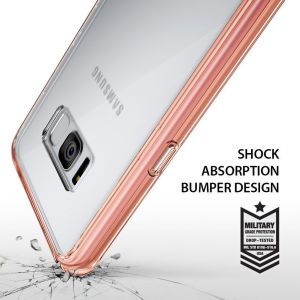 Ringke RINGKE FUSION GALAXY S8+ PLUS ROSE GOLD 5