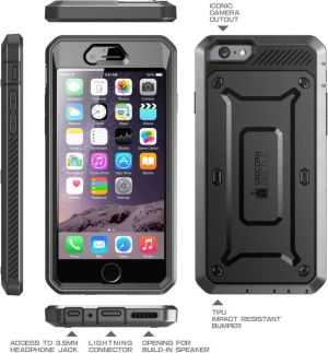 Supcase Unicorn Beetle Pro iPhone 6/6S 4