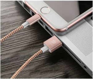 Kabel USB Dux Ducis USB-A - Lightning 1 m Różowy (6959300105295) 5