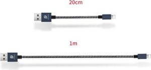 Kabel USB Dux Ducis USB-A - Lightning 1 m Różowy (6959300105295) 8