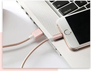 Kabel USB Dux Ducis USB-A - Lightning 1 m Różowy (6959300105295) 9