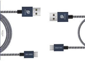 Kabel USB Dux Ducis USB-A - USB-C 1 m Różowy (6959300105325) 3
