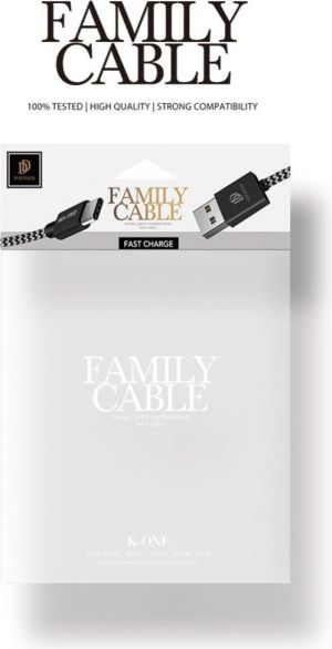 Kabel USB Dux Ducis USB-A - Lightning 3 m Czarny (6934913095874) 3