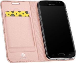 Dux Ducis SkinPro do Samsung Galaxy J3 2017 różowe złoto 3