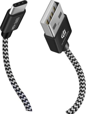 Kabel USB Dux Ducis USB-A - USB-C 2 m Czarny (6934913096642) 2