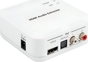 System przekazu sygnału AV Cypress HDMI - Toslink - RCA (Chinch) biały (CLUX11CD) 1