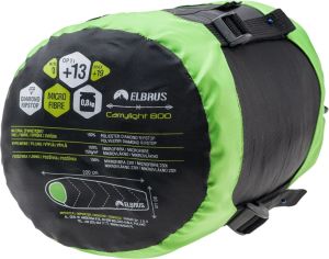 Elbrus Śpiwór Carrylight 800 czarno-limonkowy 3