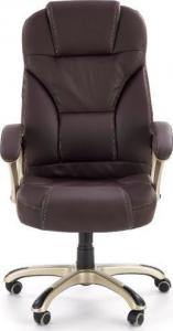 Krzesło biurowe Halmar Desmond Brązowe 3