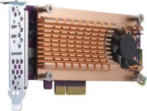 Kontroler Qnap PCIe 3.0 x4 - 2x M.2 PCIe (QM2-2P-344) 1