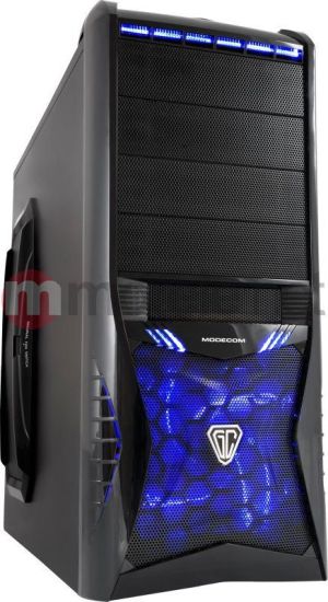 Obudowa Modecom GC2 BLACK Z ZASILACZEM CARBON 530W - AT-GC02-10-CAR530-0002 1