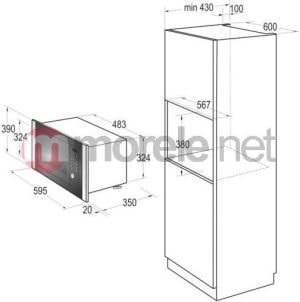 Kuchenka mikrofalowa Gorenje BM 5240 AX 2