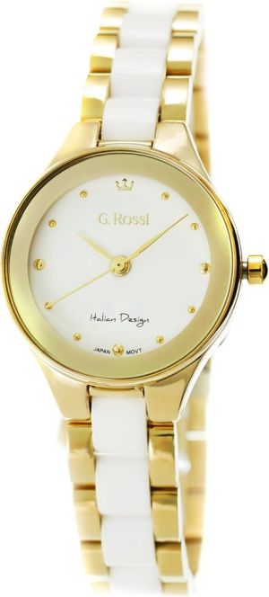 Zegarek Gino Rossi damski Kostini złoto-biały (11041B-3D1) 1