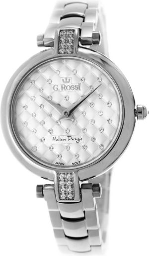 Zegarek Gino Rossi damski Bresi srebrny (11024B-3C1) 1