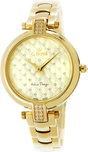 Zegarek Gino Rossi damski Bresi złoty (11024B-4D1) 1