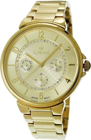 Zegarek Gino Rossi damski Omena złoty (11267B-4D1) 1