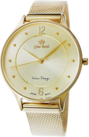 Zegarek Gino Rossi Damski Gretina złoty (10317B-4D1) 1