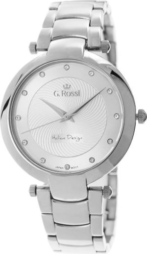 Zegarek Gino Rossi damski Diria srebrny (11382-3C1) 1
