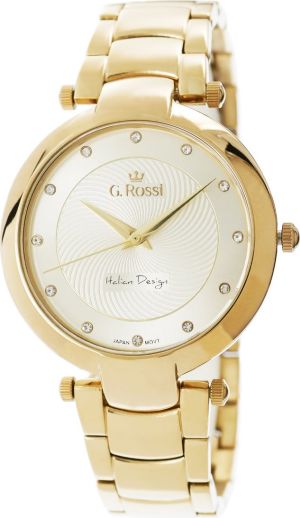 Zegarek Gino Rossi damski Diria złoty (11382-4D1) 1
