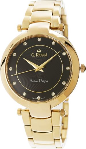 Zegarek Gino Rossi damski Diria złoty (11382-1D1) 1