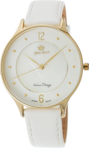 Zegarek Gino Rossi damski Gretina II biały (10317A-3C2) 1