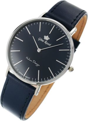 Zegarek Gino Rossi męski Blend Slim czarny (11014A-6F1) 4