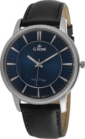 Zegarek Gino Rossi męski Brenton czarny (10077A-6A1) 1