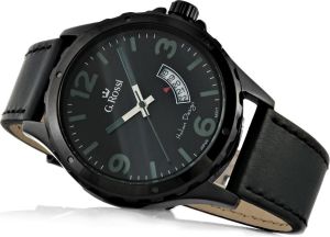 Zegarek Gino Rossi męski Derter czarny (10273A-1A5) 2