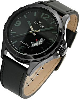 Zegarek Gino Rossi męski Derter czarny (10273A-1A5) 3