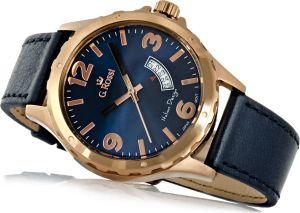 Zegarek Gino Rossi męski Derter czarny (10273A-6F3) 2