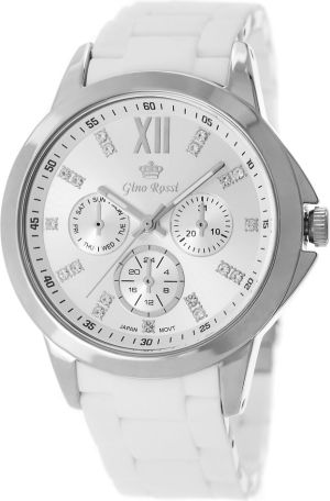 Zegarek Gino Rossi damski Branera biały (10978C-3C1) 1