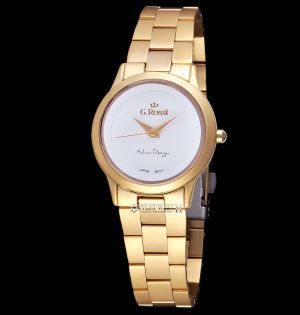 Zegarek Gino Rossi damski Debra złoty (10777E-3D1) 5