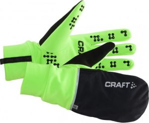 Craft Rękawice Hybrid Wheather Glove Zielono-czarne r. S (1903014-2810) 1