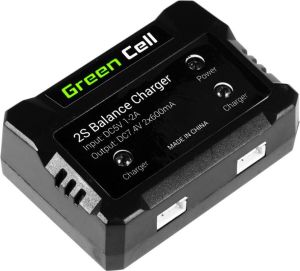 Green Cell Ładowarka do baterii dronów/helikopterów Syma Hubsan JJRC Wltoys o napięciu 7.4V 4