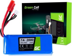 Green Cell Bateria Akumulator do Syma X8C X8G X8HC X8HG X8HW X8W 7.4V 2000mAh 1