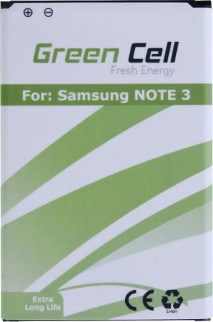 Bateria Green Cell do telefonu Samsung Galaxy Note 3 1