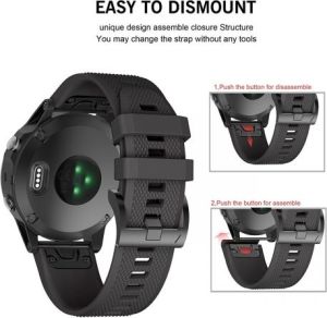 Tech-Protect Pasek Smooth do GARMIN FENIX 3/5X/3HR (26MM) 3