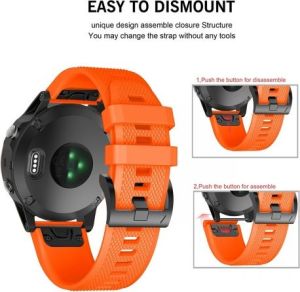 Tech-Protect Pasek Smooth do GARMIN FENIX 3/5X/3HR (26MM) 3