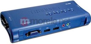 Przełącznik TRENDnet 4 PORT USB KVM SWITCH KIT (TK-409K) - Z010284 1