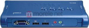 Przełącznik TRENDnet 4 PORT USB KVM SWITCH KIT (TK-409K) - Z010284 2